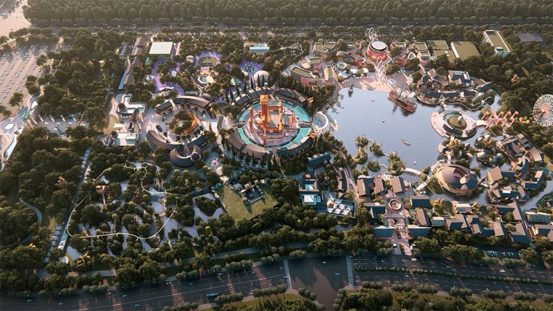 荆门传奇岛旅游区概念规划项目（CG动画）