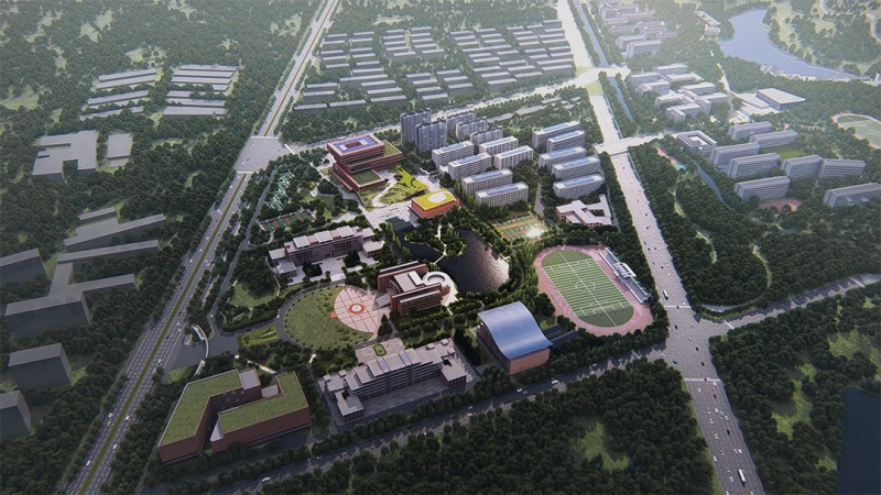 滁州学院图书馆（CG动画）